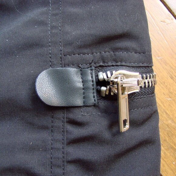 Rick Owens Black Zip Cargo Joggers Pants Tecuatl Size 32 - 38 50 Italy NEW NWT - Picture 16 of 16